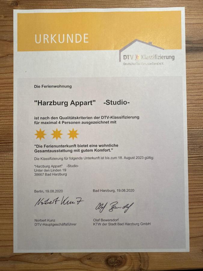 Harzburg Appart Unter Den Linden 19 Apartman Bad Harzburg Kültér fotó